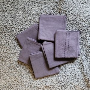 Calvin Klein home cotton linen napkins